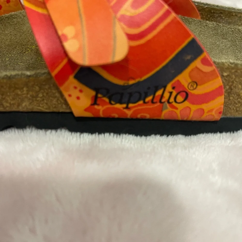 Papillio Kids Sandals with Orange and Red Straps